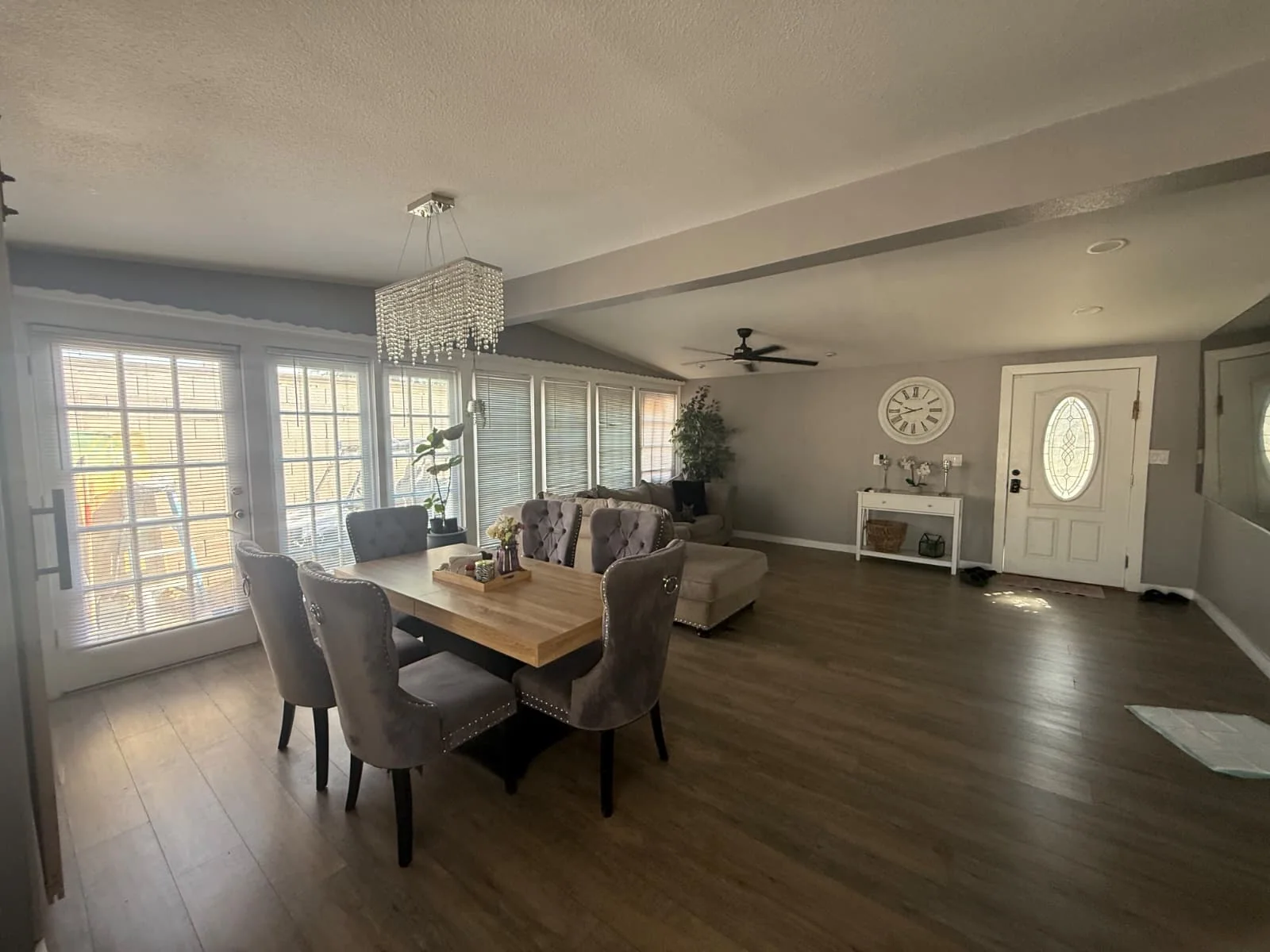 Renovated kitchen in the James Street residence